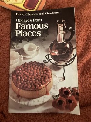 Recipes From Famous Places Better Homes & Gardens Vintage 1976 Cookbook Pamphlet - Image 1 of 4