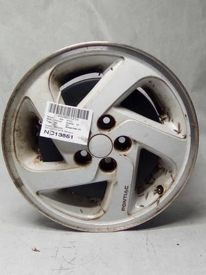 1992-1998 Pontiac Grand Am Wheel 16x6 Aluminum 5 Spoke White - Image 1 of 4