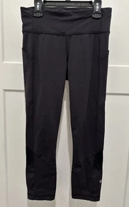 Lululemon Pace Rival Crop Size 4 Heathered Black - Bild 1 von 4