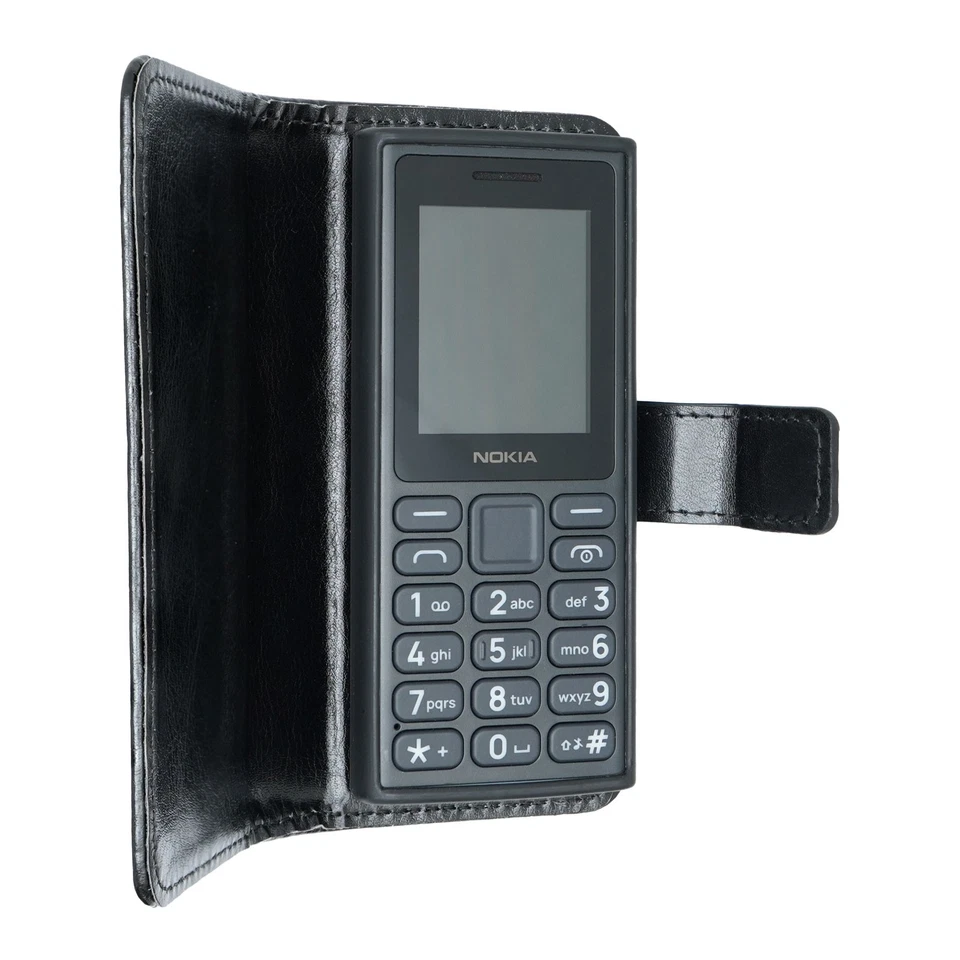 caseroxx Bookstyle-Case for Nokia 105 DS 2024 TA-1684 shockproof protective cove - Image 1 of 1