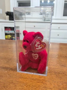 Ty Valentina the Red Bear Beanie Baby - Picture 1 of 4