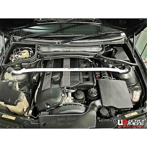 BMW 3 SERIES 325/330i E46 2001-2006 ULTRA RACING 2 POINT FRONT STRUT TOWER BRACE - Picture 1 of 7