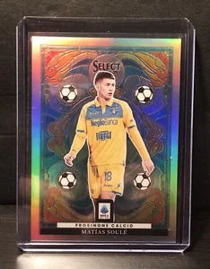 PANINI SELECT MATIAS SOULE STAINED GLASS SERIE A 2023 2024 FIFA SSP LOOK!!! - Picture 1 of 2