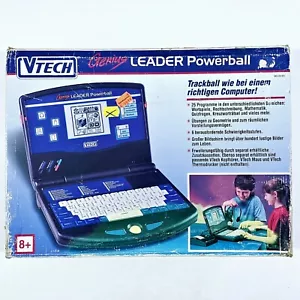 1994 VTech Lerncomputer Laptop GENIUS LEADER POWERBALL dt NEU! Trackball Spiele - Bild 1 von 3