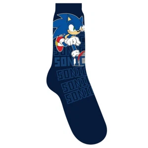 Sonic The Hedgehog Sonic Blue Socks One Size UK 7-11 NEW OFFICIAL - Picture 1 of 1