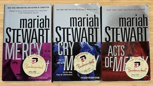 COMPLETE SET Lot (3) MARIAH STEWART Thriller Mystery Books MERCY STREET SERIES - Picture 1 of 2