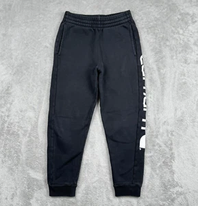 Carhartt Loose Fit Sweatpants Youth Size M Black Spell Out Casual Elastic Waist - Picture 1 of 9