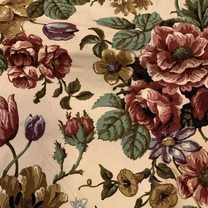 "Cortinas MCM cortinas plisadas pellizcadas 1 par personalizadas forradas florales 2 paneles 24 x 81" - Imagen 1 de 6