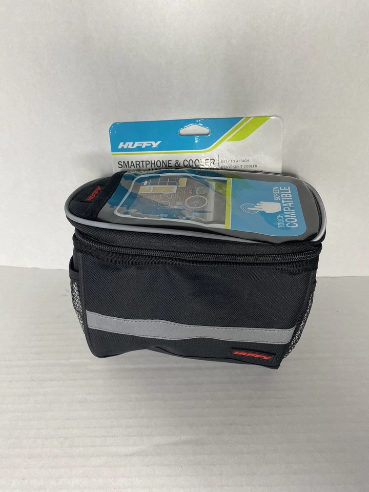 Huffy Smartphone & Cooler Handlebar Bag & Bell Memory Foam Gel Bike Seat