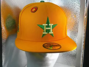 Gorra ajustada de los Astros de Houston nueva con etiquetas Era 59Fifty 45 aniversario MLB talla 7 1/4 - Imagen 1 de 3