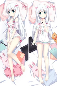 Funda de Almohada Anime Eromanga Sensei Sagiri Dakimakura Cuerpo Abrazo Cosplay - Imagen 1 de 4