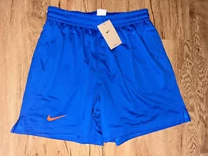 NIKE MENS FOOTBALL DRI FIT SHORTS FLORIDA GATORS BLUE ORANGE SIZE XL NWT - Picture 1 of 4