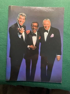 Frank Sinatra, Dean Martin, Sammy Davis Jr. Together Again Concert Program 1988 - Picture 1 of 3