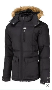 New Ladies Women Girls Ellesse Jacket Padded Winter Warm - Picture 1 of 3