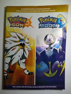 Nintendo 3DS: POKEMON SUN & MOON ALOLA REGION Strategy Guide NEW WITH POSTER - Image 1 of 4