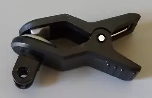 Electronic Guitar Tuner Replacement Clamp, Black Plastic, New, FREE POSTAGE - Picture 1 of 8