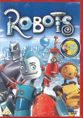 Robots (2005) DVD, Ewan McGregor, Halle Berry, Mel Brooks [Region 2] - Image 1 of 2