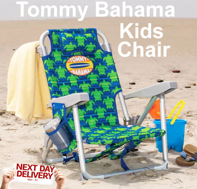  Tommy Bahama - Silla de playa, tiras verdes