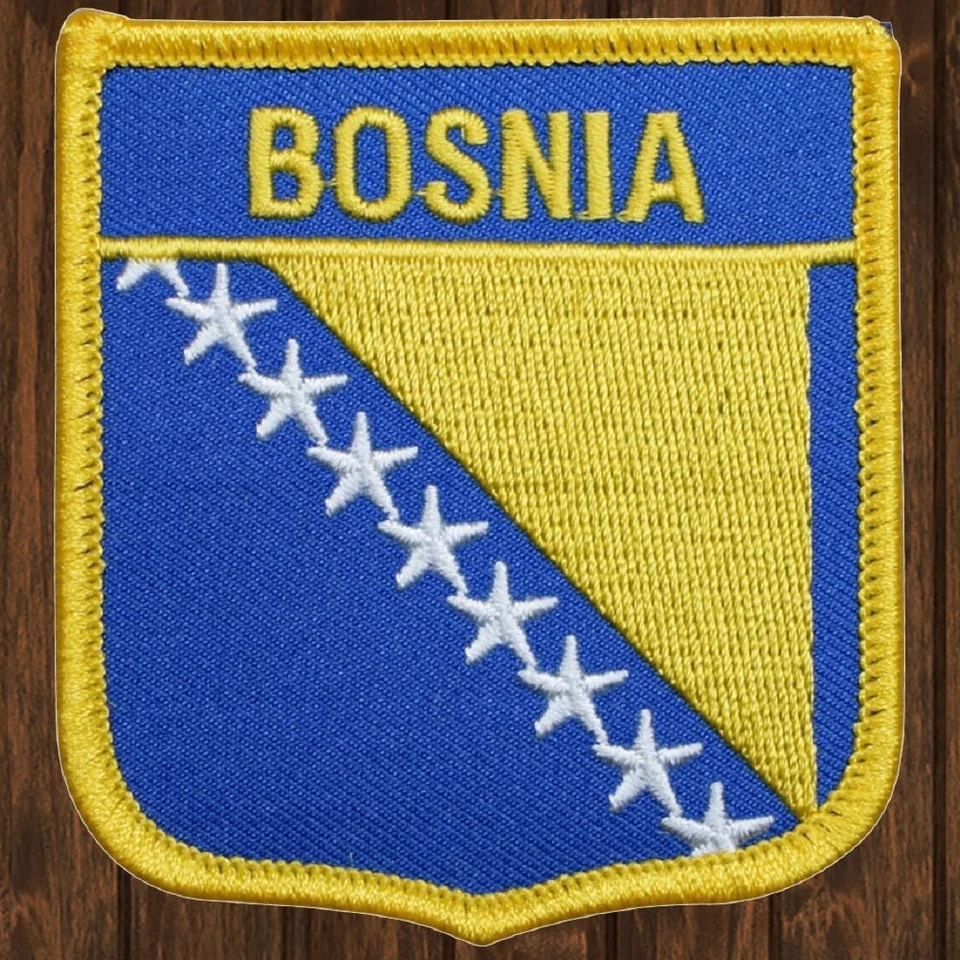 Bosnia Embroidered Patch — Iron On - Image 1 of 1