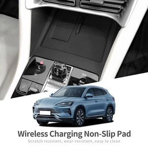 for BYD Song PLUS-DMi 2025 Wireless Chargin Pad Protective Mat Anti-slip Black - Picture 1 of 12