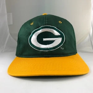 Vintage Green Bay Packers Hat Pro Model KMG Snapback NFL Football Cap - Picture 1 of 6