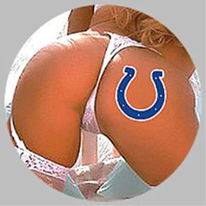 Golf / Indianapolis Colts Babe Golfballmarker. Neu!! - Bild 1 von 2