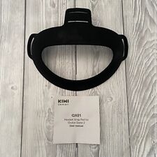 Kiwi Design QX01 Black VR Headset Headband Strap Pad For Oculus Meta Quest 2