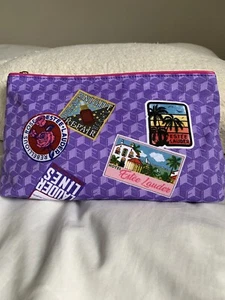 Estee Lauder Purple Makeup Bag / Pouch - Picture 1 of 2