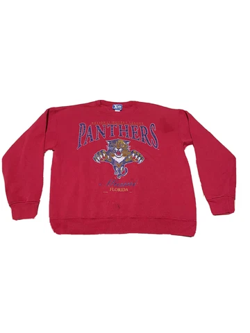 Vintage Lee Sport Miami Florida Panthers NHL Hockey Crewneck Sweatshirt Cover