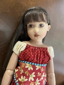 Kish Doll - 14" Jointed Chrysalis - Raven Ruffles & High Tops - Good Condition - Picture 1 of 6