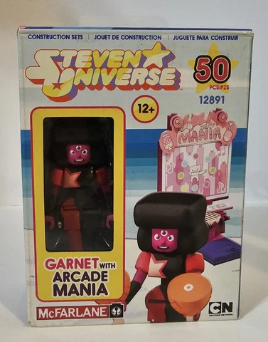Steven Universe Garnet with Arcade Mania 50 Pieces Construction Set 12891 New Cover