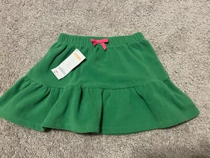 GYMBOREE GREEN FLEECE SKIRT SIZE 5 or 12 NWT - Picture 1 of 1
