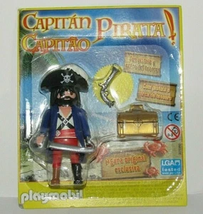 Playmobil Pirate Captain Blue Jacket Blister - C58 - Picture 1 of 2