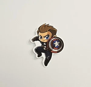 Captain America Character Sticker Animated Superhero Decal  - Bild 1 von 4