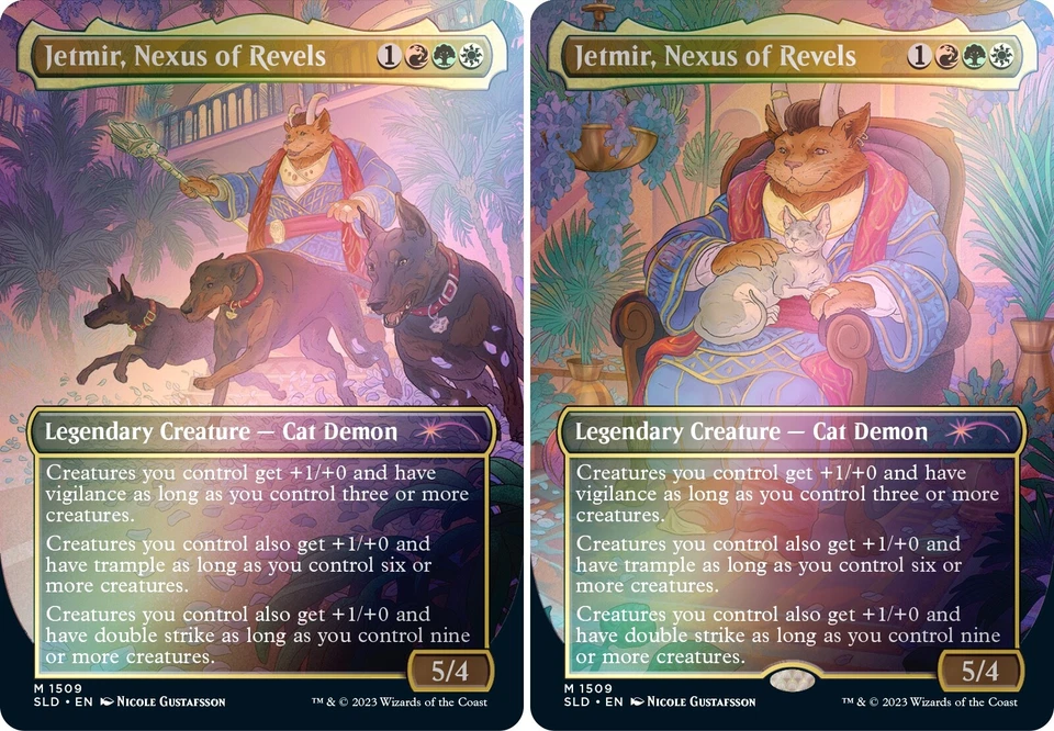 Jetmir, Nexus of Revels - FA FOIL - SLD 1509 Raining Cats and Dogs - NM EN MTG - Bild 1 von 1