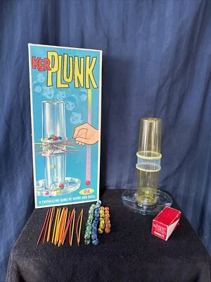 Vintage 1967 KerPlunk Game by Ideal Made In USA - Original Box  S10 - Image 1 of 4