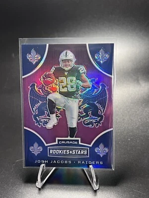 2019 Panini Rookies & Stars - Crusade Pink Prizm /35 #CS-JJ Josh Jacobs (RC) - Image 1 of 3