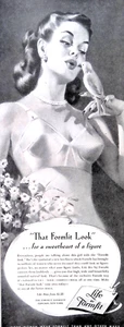 Formfit Bras Womens Intimates 1949 Print Ad For a Sweetheart Figure 5.5x14 - Picture 1 of 4