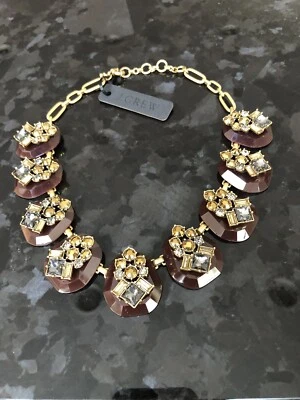 J.Crew Crystal Statement Necklace - Image 1 of 3
