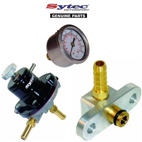 SYTEC FUEL PRESSURE REGULATOR KIT + FUEL GAUGE MAZDA 323F / GTR - Image 1 of 1