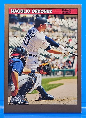 Magglio Ordonez OF Tigers Topps Baseball Card #12 2006 Kappa Gold - Image 1 of 2