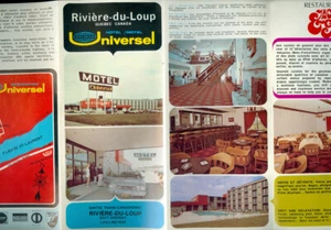HOTEL/MOTEL UNIVERSAL, RIVIERE-DU-LOOP, QUE. Años 70 - Imagen 1 de 1