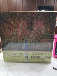 New 1000 Piece Puzzle The Big Boy 19" X 30" Peacock Eco Friendly Sunsout USA - Picture 1 of 7