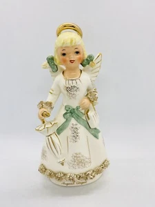 Vtg Birthday Angel Of The Month Figurine August Large 7” MB Daniels Highmount - Picture 1 of 8