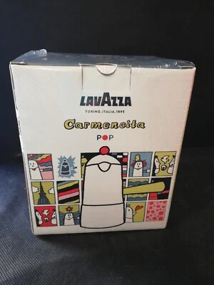 Lavazza CARMENCITA POP MOKA CAFFETTIERA Macchina Caffè TAZZE COFFEE Maker 2 CUPS - Immagine 1 di 4