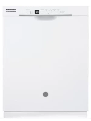 Local Pickup GE Dry Boost Front Control 24-in Built-In Dishwasher (White) 54-dBA - Image 1 of 3