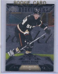 07-08 2007-08 BLACK DIAMOND BOBBY RYAN ROOKIE QUAD GEMS RC 192 ANAHEIM DUCKS
