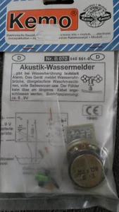 BAUSATZ B070 AKUSTIK-WASSERMELDER für den Tüftler! Kinderleichter Aufbau - Picture 1 of 4