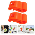2 Pcs Compact Flying Disk Clip Wear-resistant Disc Clamp Buckle UFO