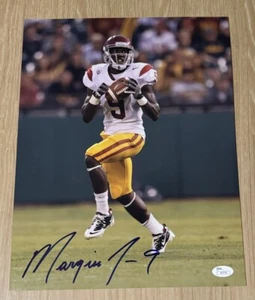 MARQISE LEE SIGNED SOUTHERN CALIFORNIA UNIVERSITY TROJANS USC 11x14 PHOTO JSA - Picture 1 of 2